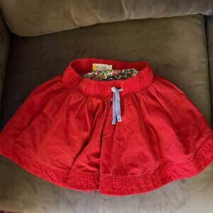 Mini Boden soft corduroy twirly skirt